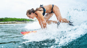 Confident Surfer
